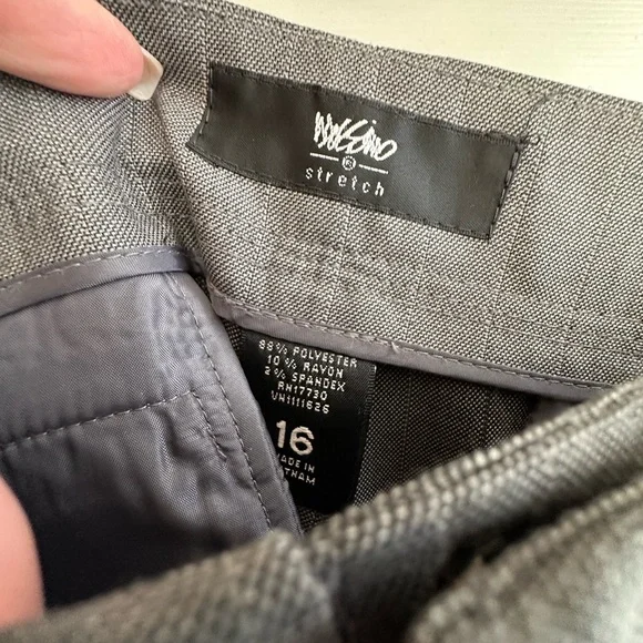 NWOT Massimo Charcoal Wide Leg Trouser Pants Perfect Fit Size 16 - Picture 6 of 7